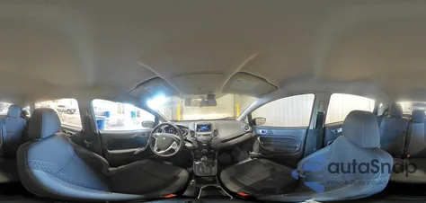 2014 Ford Fiesta Se z USA, uszkodzony, nr VIN 3FADP4EJ4EM165582